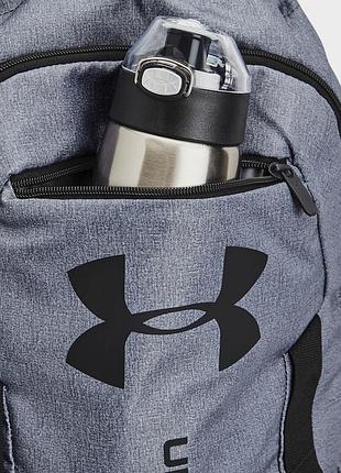 Рюкзак under armour undeniable sackpack 20l серый уни 39х53,5х6