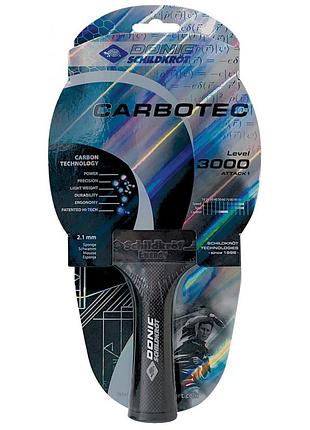 Ракетка для настольного тенниса donic carbotec 3000 (758214s)