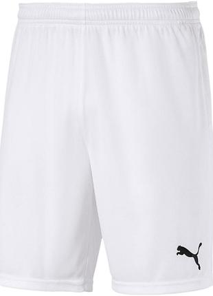 Шорты puma teamgoal 23 knit shorts белый чел xl