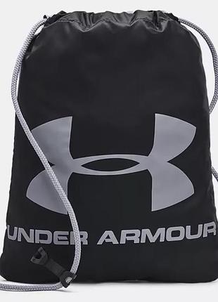 Рюкзак under armour ozsee sackpack 16l черный серый уни 28x44 см
