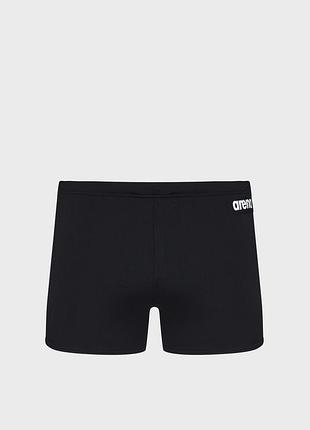Плавки-шорты для мужчин arena team swim short solid черный, белый чел