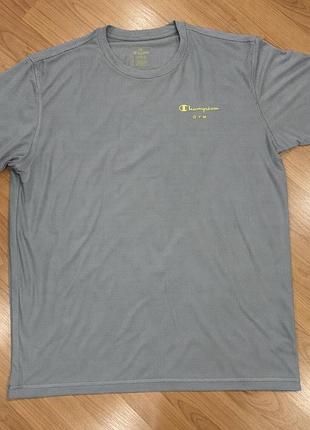 🩶 футболка champion gym l 300 грн