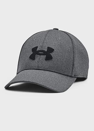 Кепка under armour men's blitzing темно-серый чол l/xl