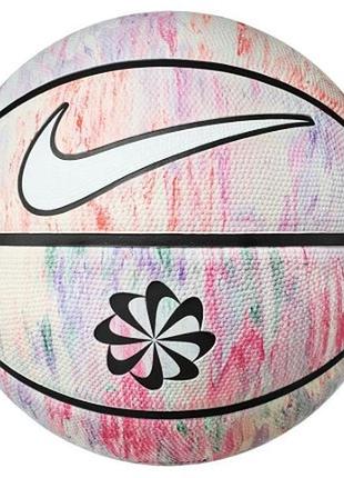 М'яч баскетбольний nike everyday playground 8p next nature deflated multi/white/black/white size 7 (n.100.7037.944.07)