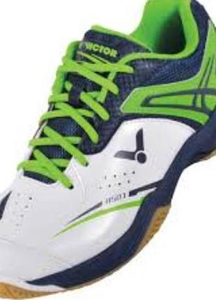 Кроссовки сквош victor a501 indoor white/green unisex - 41
