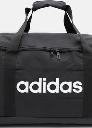 Сумка adidas linear duffel l 65,5l чорний 26 х 33 х 65 см (je8344)