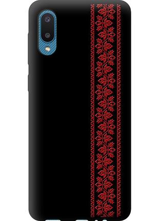 Чехол tpu на телефон samsung galaxy a02 a022g вышиванка 53 "2041b-2260-58250"