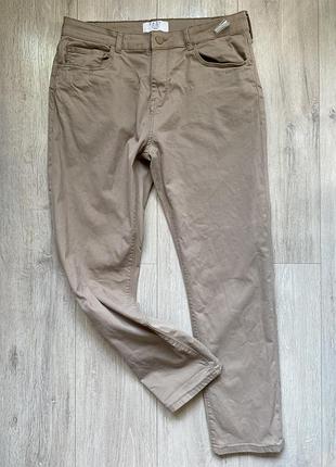Котонові чоловічі брюки, штани, бежеві, matalan