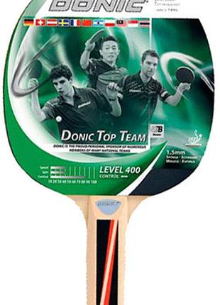 Ракетка для настольного тенниса donic-schildkrot top team 400