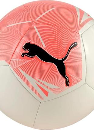 Мяч футбольный puma big cat ball белый, розовый 5 (084589-01)