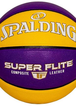 Мяч баскетбольный spalding tf super flite ball 76930z no7