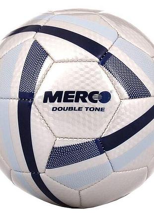М'яч футбольний merco double tone soccer ball, no. 5