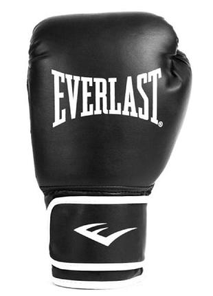 Боксерські рукавиці everlast core 2 training glove чорний уні l/xl