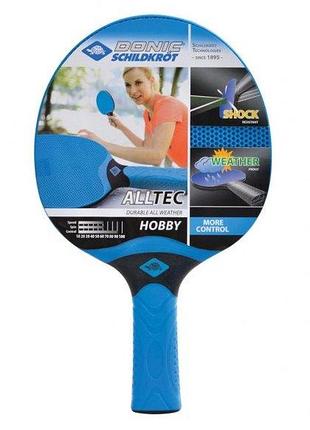 Ракетка для пінг-понгу donic alltec hobby new (733014)