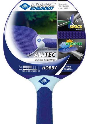 Ракетка для настольного тенниса donic-schildkrot alltec hobby