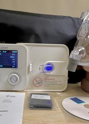 Новий  автоматичний сіпап апарат  yuwell yh-560 🗣️тиск від 4 до 20 cm h2o 🫁(режими - autocpap, cpap) ⌛️14 годин використання. 🍏ціна - 37000 грн.
