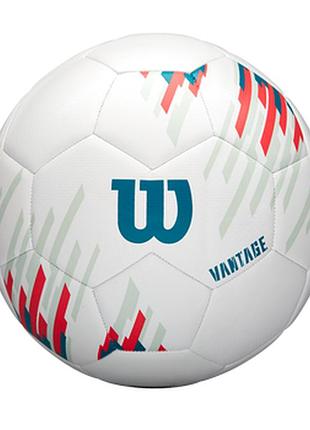 М'яч футбольний ncaa vantage sb 05 white/teal size 5 (ws3004001xb05)