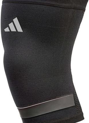 Фиксатор колена adidas performance knee support черный уни m