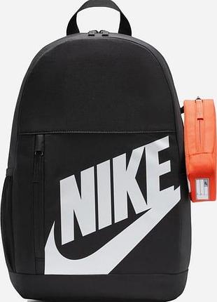 Рюкзак nike y nk elmntl bkpk shoebox 20l чорний діт 30 х 46 х 13 см (hj4186-010)