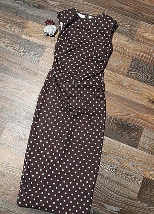 Платье в горох от shein