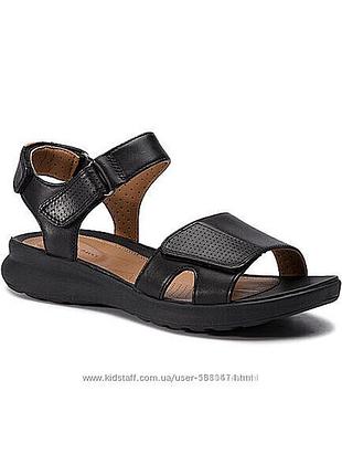 Р.39, 40, 41,42 clarks шкіряні спортивні сандалі оригінал