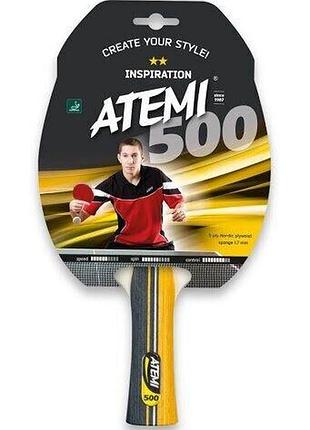 Ракетка для настольного тенниса atemi 500