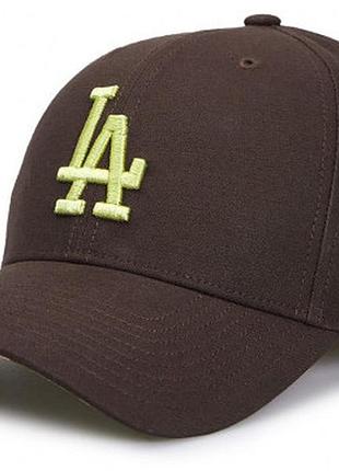 Кепка 47 brand los angeles dodgers frog skin коричневий уні osfm