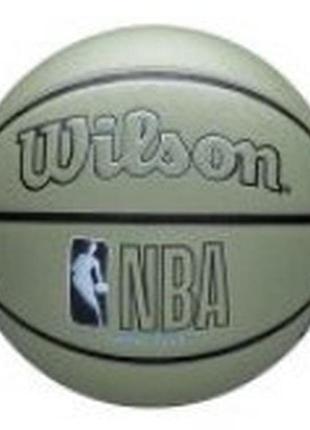 Мяч баскетбольный wilson nba forge plus eco bskt green size 7