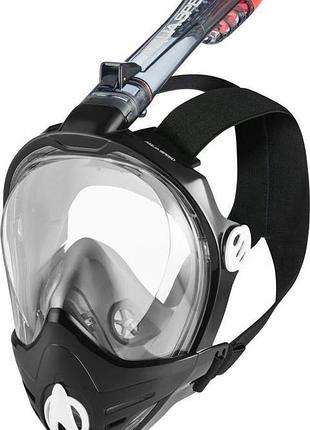 Повнолицьова маска aqua speed brizo 9927 чорний s/m (227-07)
