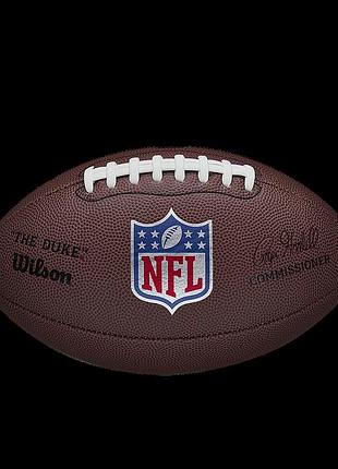 Мяч для американского футбола wilson nfl duke replica fb def