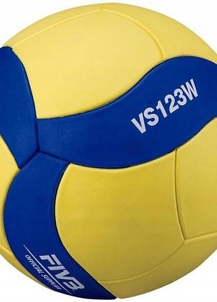 М'яч волейбольний дитячий mikasa vs123w (260-280g)