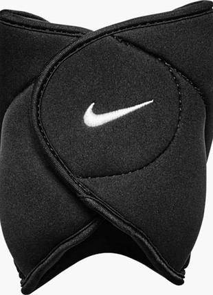 Утяжелители nike ankle weights черный 2х2,27 кг