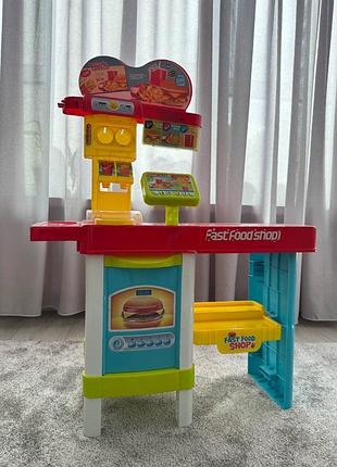 Дитяча ігрова стійка fast food shop