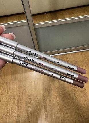 Ln pro filler lip liner 107 олівець для губ