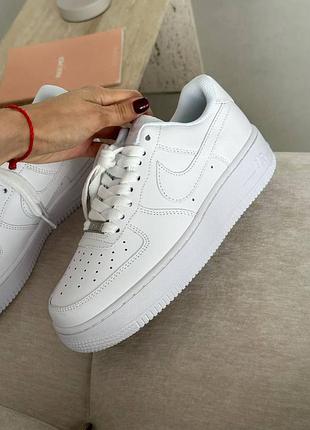 Nike air force 1 white premium