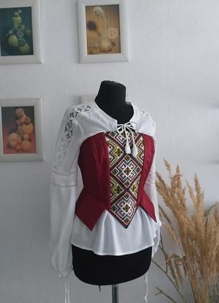 Этно-фольк  корсет в эдиному экземплярi
