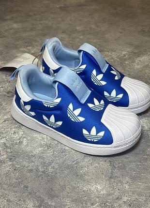 25р, 25.5р, 26р, 26.5р, 27р, новые детские кроссовки adidas superstar 360, на мальчика