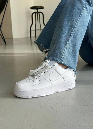 Nike air force 1 white premium