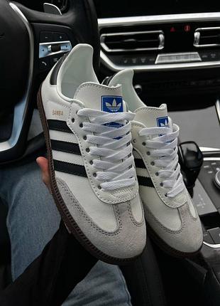 Adidas samba white premium
