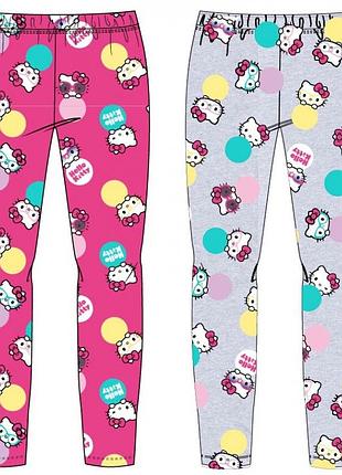 Лосины для девочки hello kitty розовый цвет 3