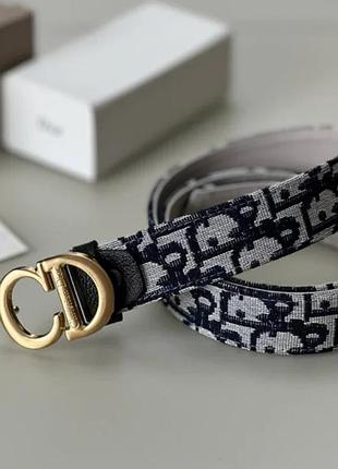Пояс зі шкіри для жінки жіночий широкий шкіряний ремінь christian dior брендовий пасок для дівчини крістіан діор
