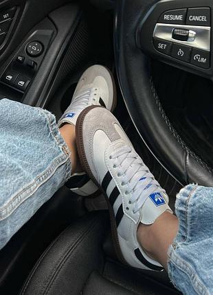 Adidas samba white premium 6