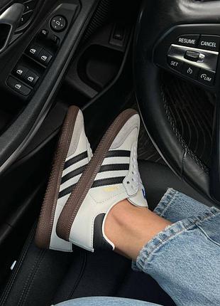 Adidas samba white premium 7