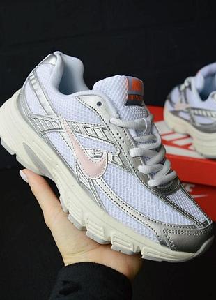 Nike p-6000 white gray pink жіночі кросівки білі із сірим і рожевим 39 (25 см) 38
