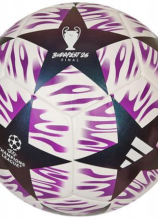 Футбольный мяч adidas ucl club 25/26 budapest jx9093, размер no5