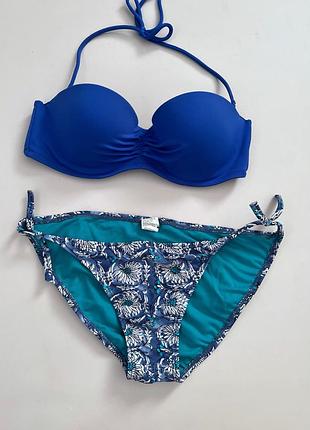 Купальник топ бандо пушап victoria’s secret + низ old navy