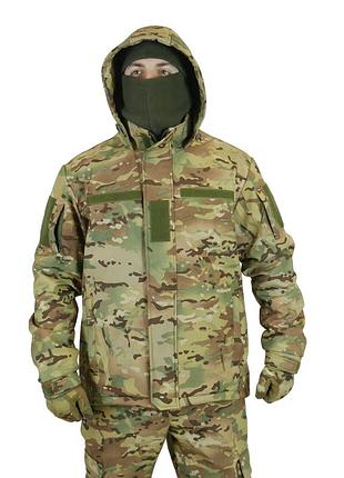 Куртка тактичская демисезонная softshell kiborg multicam