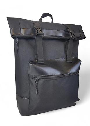 Рюкзак rolltop для ноутбука мужской и женский городской для путешествий роллтоп