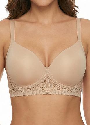 Бюстгальтер чашка без кісточок marks&spencer 95d бежевий 95d