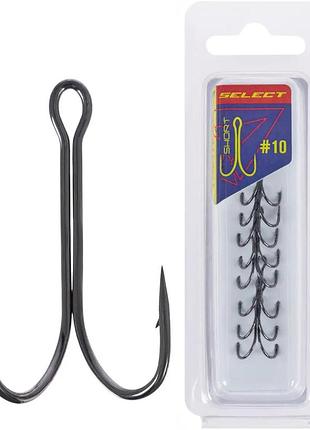 Крючок-двойник select twh-22s twin short 4 (5 шт / уп)